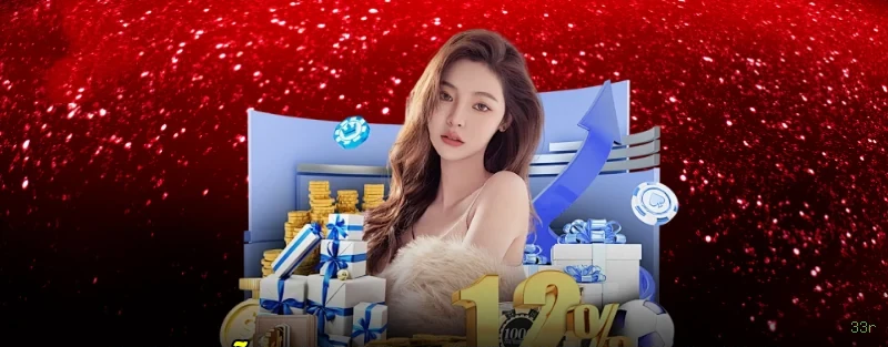 Imagem promocional do cassino online da 33r mostrando jogos ao vivo