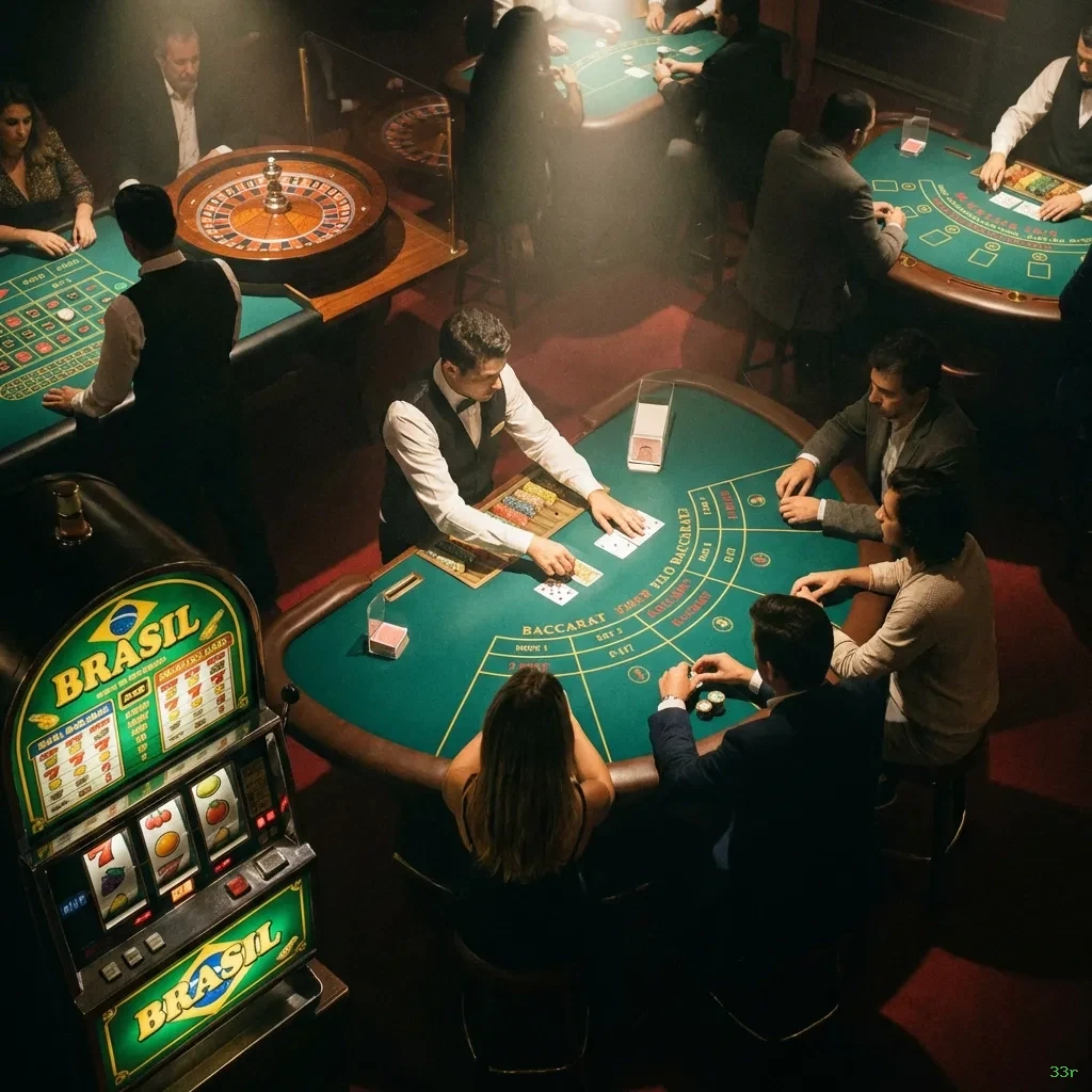 Imagem promocional da experiência de game da 33r